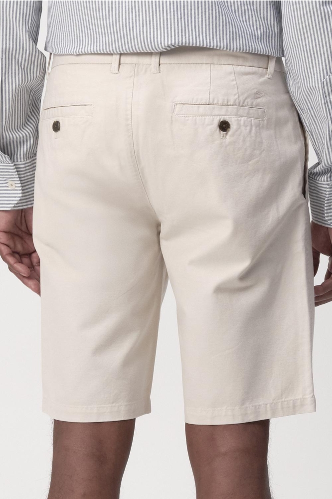 PLEATFORD SHORT 096112 8022 CRYSTAL GRAY BEIGE